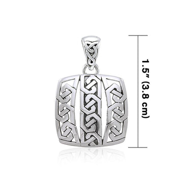 Celtic Knots Sterling Silver Pendant TPD4716 - Jewelry